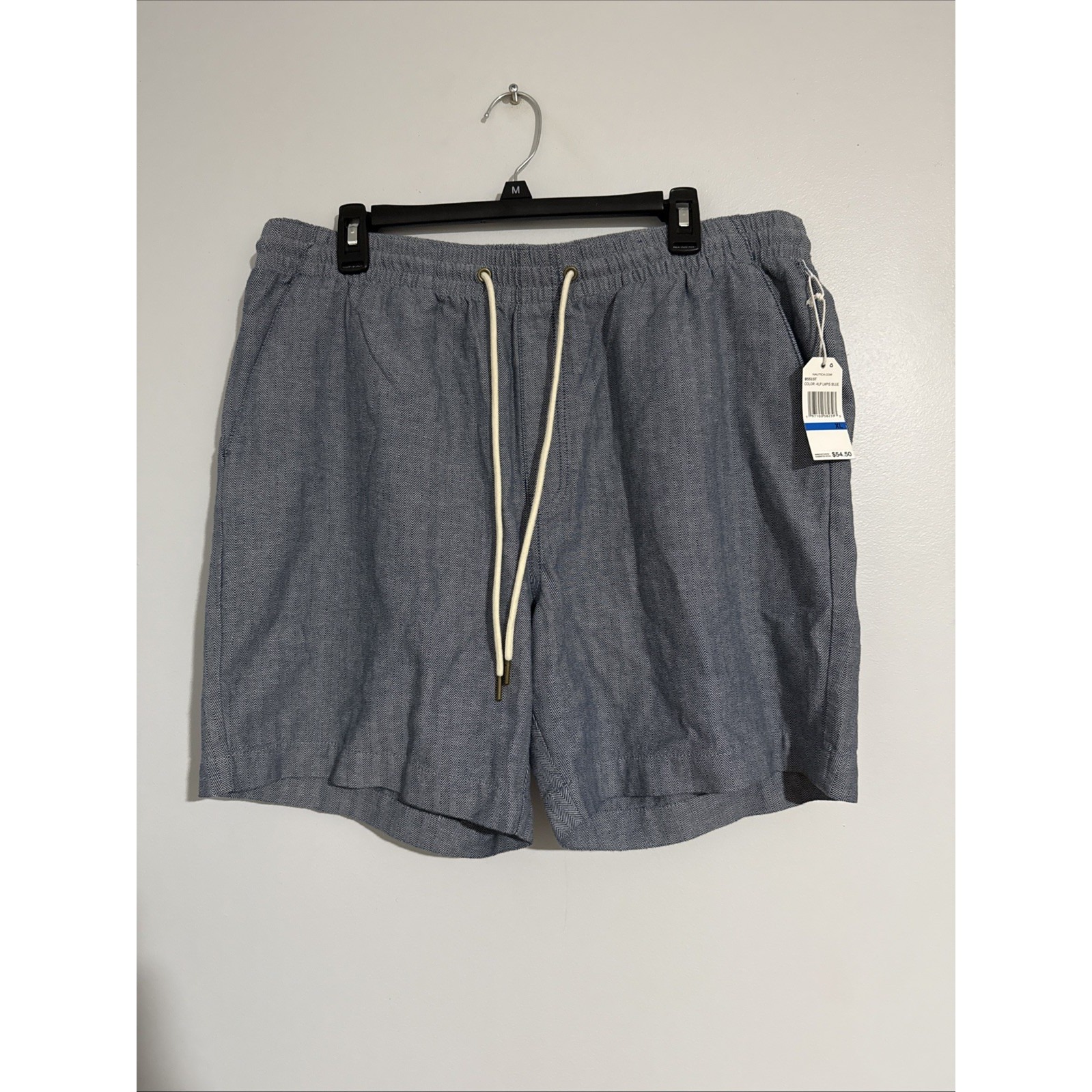 Nautica Men The Deck Shorts Size Xl Navy Blue Classic Fit Nwt $54